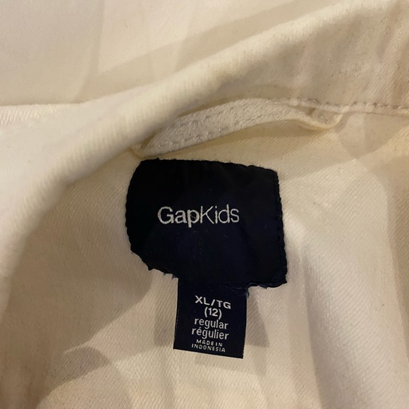 white jean jacket - Picture 3 of 3